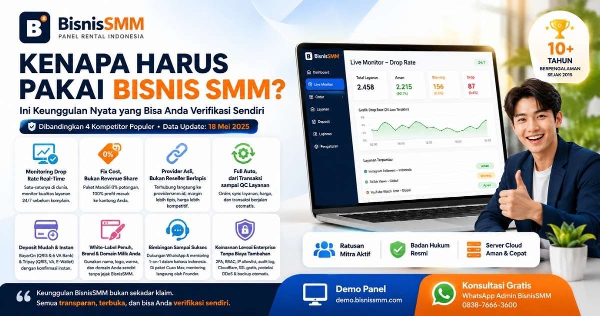 Kenapa Harus Pakai BisnisSMM? Ini Keunggulan Nyata yang Bisa Anda Verifikasi Sendiri